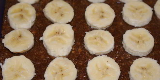 Рецепт шоколадного чизкейка с бананами