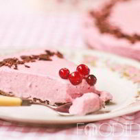 Рецепт Творожного чизкейка с клюквой