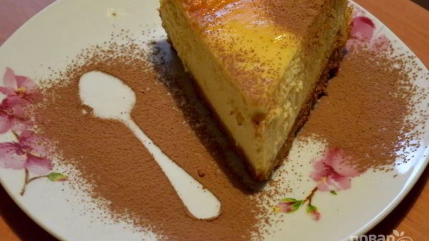 Рецепт творожного чизкейка со сгущенкой