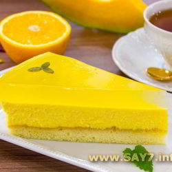 Рецепт Тыквенного чизкейка с апельсиновым желе