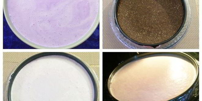 Рецепт вишнева-смородинового чизкейк