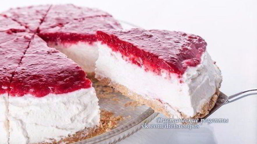 Рецепт ягодного чизкейка