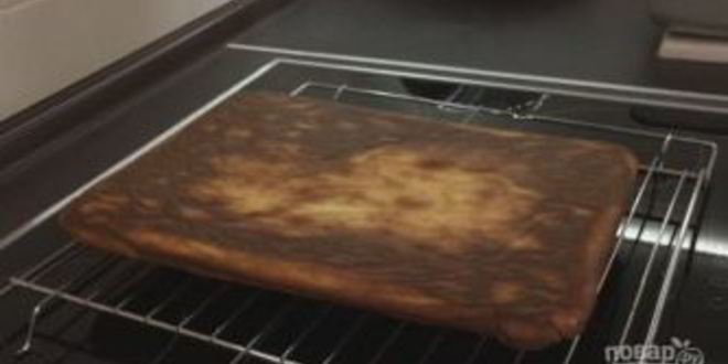 Рецепт домашнего творожного рулета