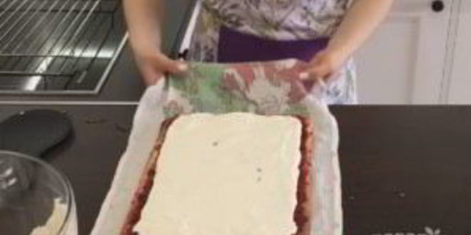 Рецепт домашнего творожного рулета