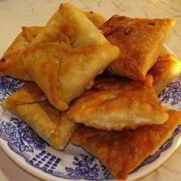 Кефирные конвертики с сыром