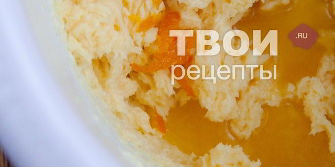 Рецепт апельсинового кекса с клюквой