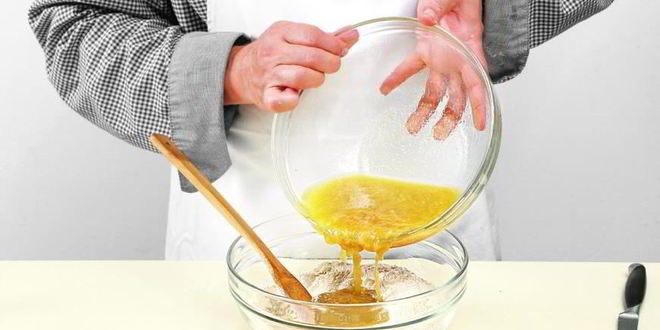 Рецепт грушевого кекса на оливковом масле