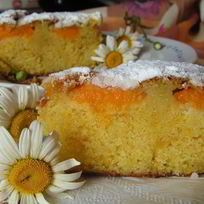 Йогуртовый кекс с абрикосами