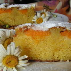 Рецепт Йогуртового кекса с абрикосами