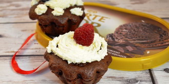 Рецепт кекса из растаявшего мороженого