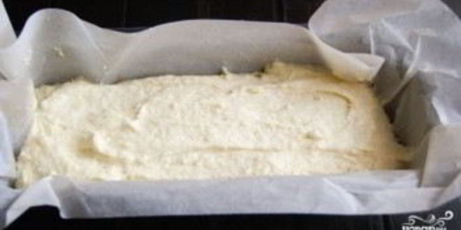 Рецепт кекса на желтках