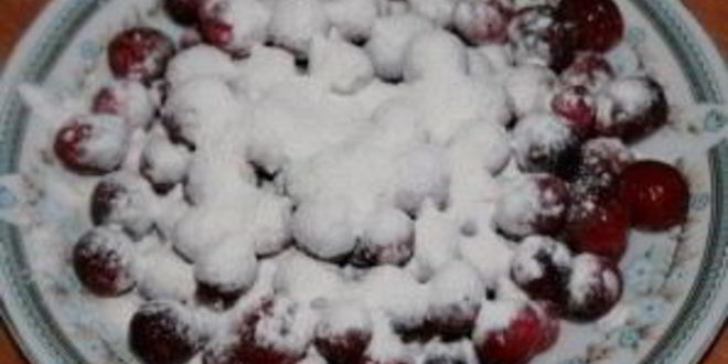 Рецепт кекса с клюквой