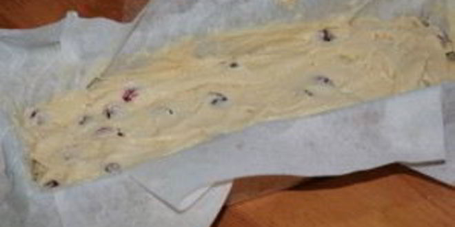 Рецепт кекса с клюквой