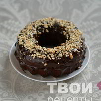 Рецепт Кекса с шоколадным ганашем