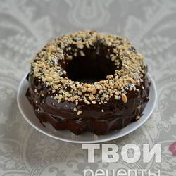 Рецепт Кекса с шоколадным ганашем