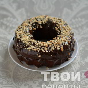 Рецепт Кекса с шоколадным ганашем