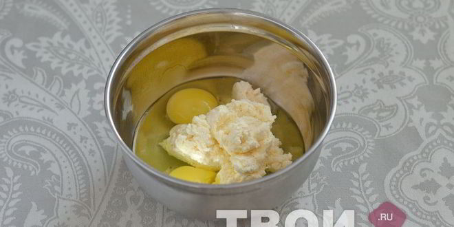 Рецепт кекса с шоколадным ганашем