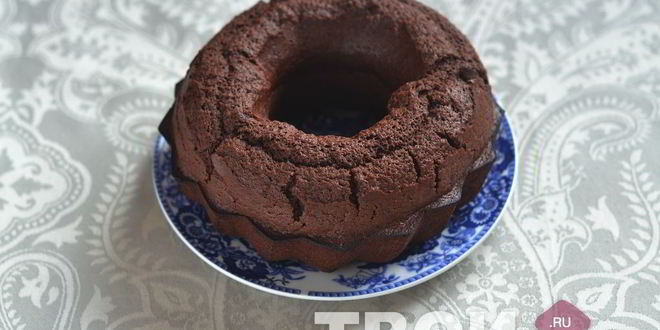Рецепт кекса с шоколадным ганашем