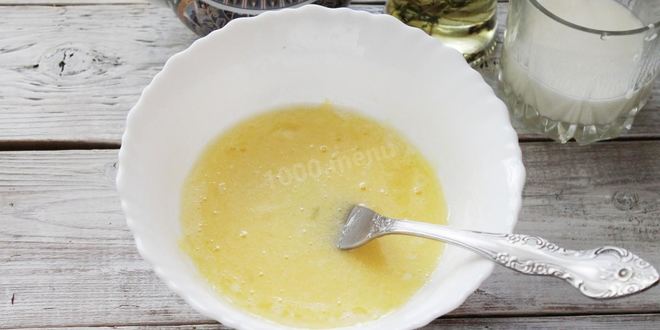 Рецепт кекса в кружке за минуту в микроволновке