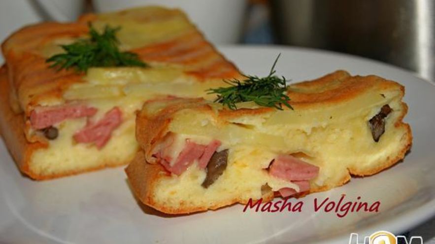 Рецепт кекса закусочного утрений