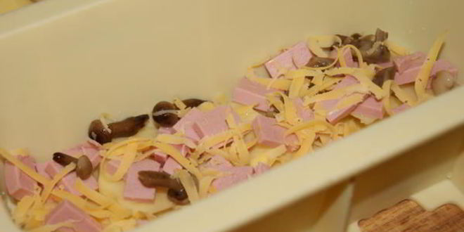 Рецепт кекса закусочного утрений