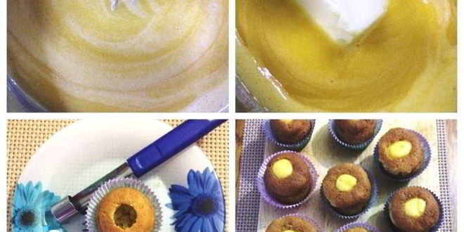 Рецепт лаймовых капкейков с цитрусовым курдом