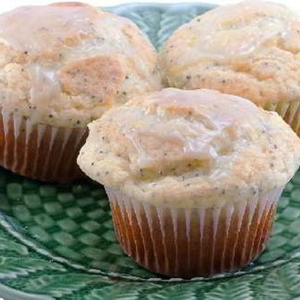 Рецепт Маковых кексов с заварным кремом