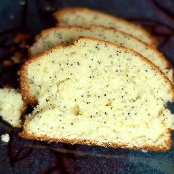 Рецепт Миндального кекса с маком