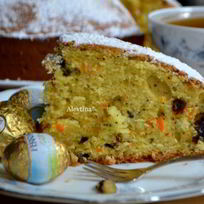 Рецепт Морковного кекса со сливой