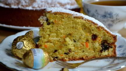 Рецепт Морковного кекса со сливой