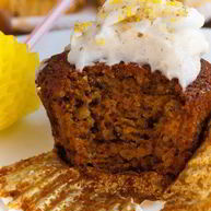 Рецепт Морковных кексов с творожно-кокосовым кремом