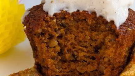 Рецепт Морковных кексов с творожно-кокосовым кремом