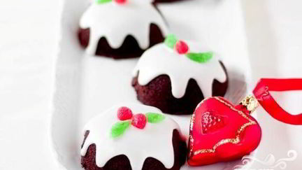 Рецепт Новогодних шоколадных капкейков