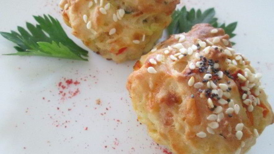 Рецепт огуречных булочек-кексов