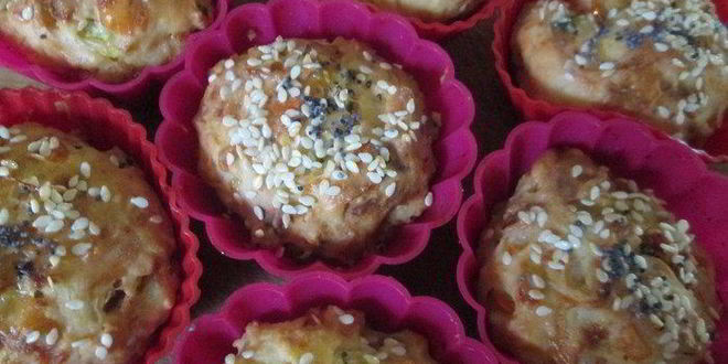 Рецепт огуречных булочек-кексов