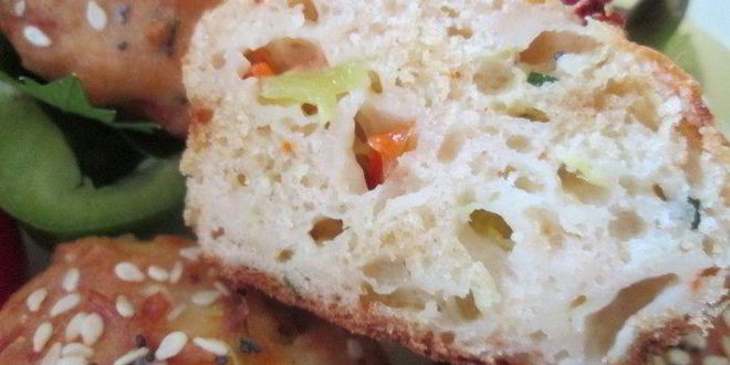 Рецепт огуречных булочек-кексов