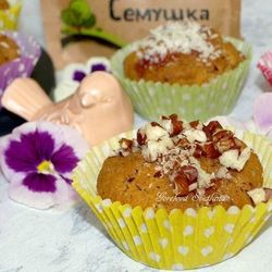 Рецепт Орехова-кокосовых кексы