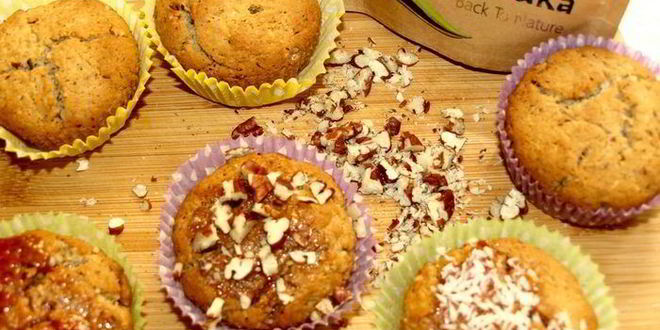 Рецепт орехова-кокосовых кексы