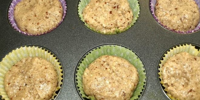 Рецепт орехова-кокосовых кексы