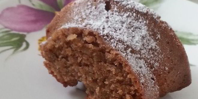 Рецепт ржаного кекса с миндалем