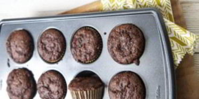 Рецепт шоколадных кексов с грушами