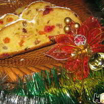 Штоллен творожно-апельсиновый