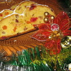 Рецепт Штоллена творожно-апельсиновый