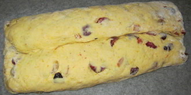 Рецепт штоллена творожно-апельсиновый