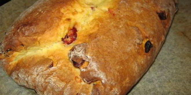 Рецепт штоллена творожно-апельсиновый