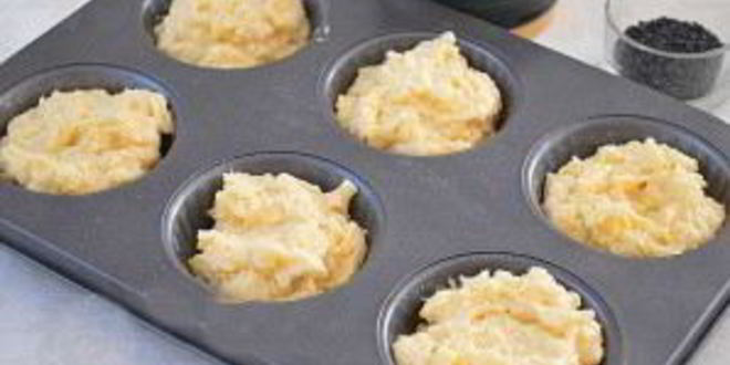 Рецепт сырных кексов