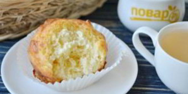Рецепт закусочных кексов из плавленного сырка