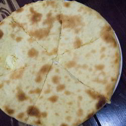 Рецепт Хачапури на кефире с сыром на сковороде