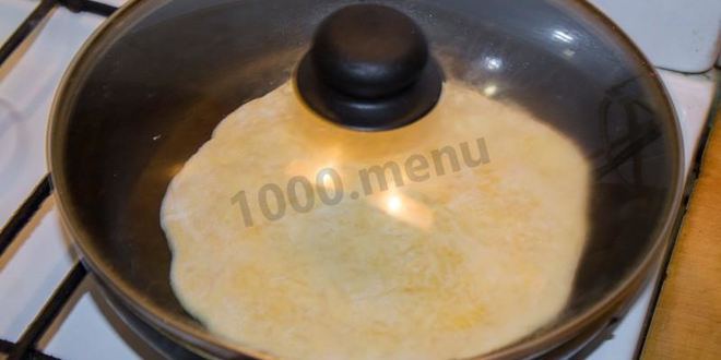 Рецепт хачапури по тбилисски за 5 минут на сковороде