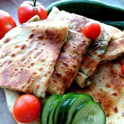 Рецепт Хачапури со шпинатом и сыром